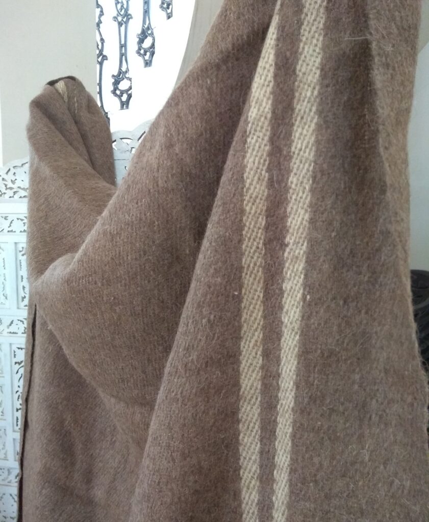  camel wool blanket